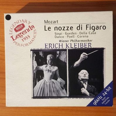 ERICH Kleiber mozart le nozze di figaro SLIP EX/EX (3CD, Classical, Decca, 1999)