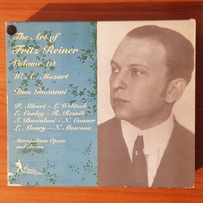 FRITZ REINER the art of - vol 10 mozart / giovanni 1951 SLIP EX/EX (Doppel-CD)