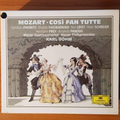 KARL BÖHM mozart - così fan tutte SLIP EX/EX (Doppel-CD, Classical, DG, 1989)