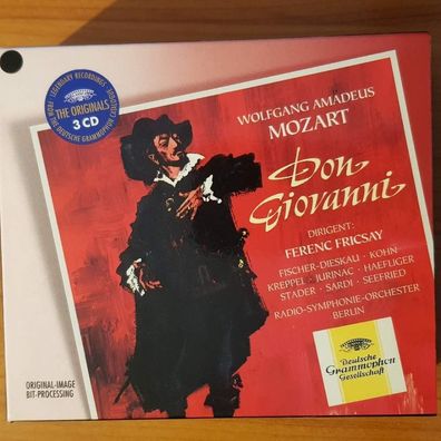 FERENC Fricsay mozart don giovanni SLIP UML Germany EX/EX (3CD, Classical, DG)