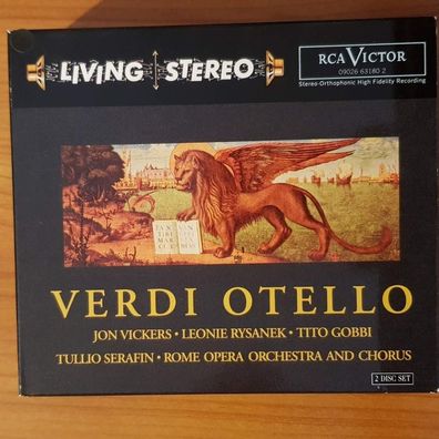 TULLIO Serafin verdi otello SLIP REM Sonopress EU EX/EX (Doppel-CD, Classical)