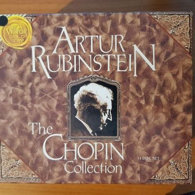 ARTHUR Rubinstein the chopin collection SLIP Sonopress Germany EX/EX (11CD)