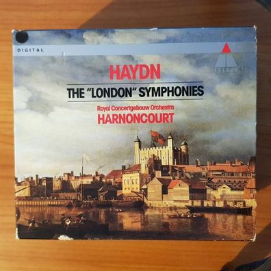 Nikolaus Harnoncourt haydn - the london symphonies SLIP WME Germany EX/EX (6CD)