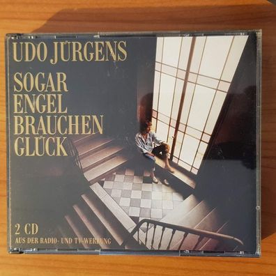 UDO Jürgens sogar engel brauchen glück NM/EX (Doppel-CD, Pop, Ariola, 1989)