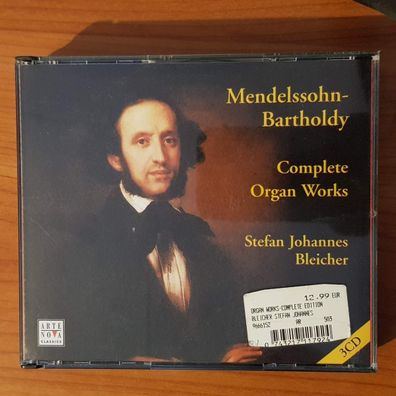 STEFAN Johannes Bleicher complete organ works VG+/EX (3CD, Classical)