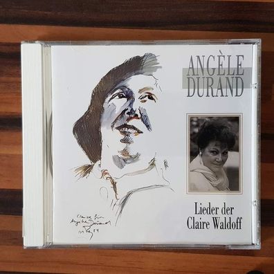 ANGÈLE DURAND lieder der claire waldoff Germany NM/EX (CD Album, Schlager)
