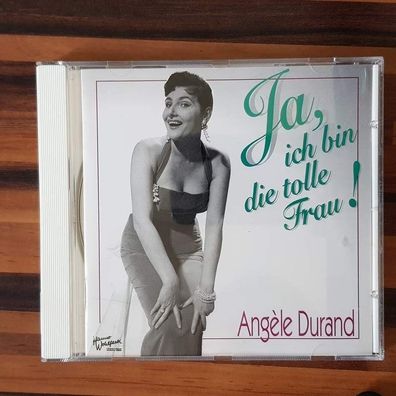 ANGÈLE DURAND ja, ich bin die tolle frau! Germany EX/EX (CD Album, Schlager)