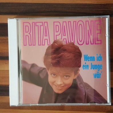 RITA PAVONE wenn ich ein junge wär' Germany NM/EX (CD Album, Schlager)