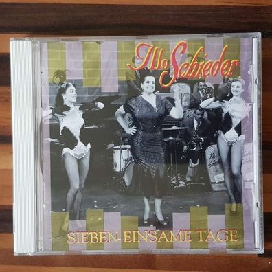 ILLO Schieder sieben einsame tage Germany EX/EX (CD Album, Schlager)