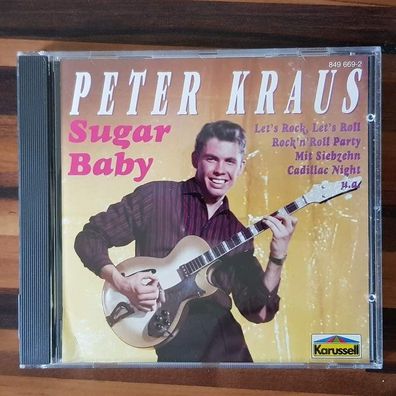 PETER KRAUS sugar baby Germany EX/EX (CD Album, Schlager, Karussell)