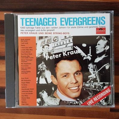 PETER KRAUS teenager evergreens FULL SILVER PMDC Germany EX/EX (CD Album)
