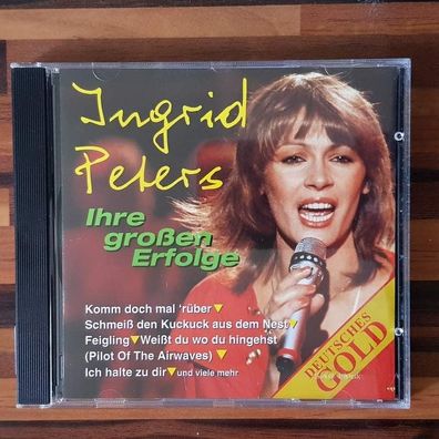 INGRID PETERS ihre großen erfolge NM/EX (CD Album, Schlager, Herzklang, 1995)