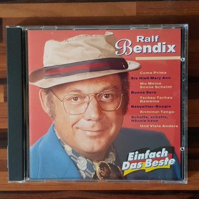 RALF BENDIX einfach das beste EMI UDEN Holland EX/EX (CD Album, Schlager, Disky)