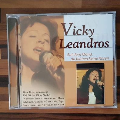 VICKY Leandros auf dem mond, da blühen keine rosen Austria NM/EX (CD Album)