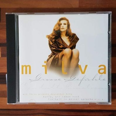 MILVA grosse gefühle (con tutti emotioni) Sonopress NM/EX (CD Album, Schlager)