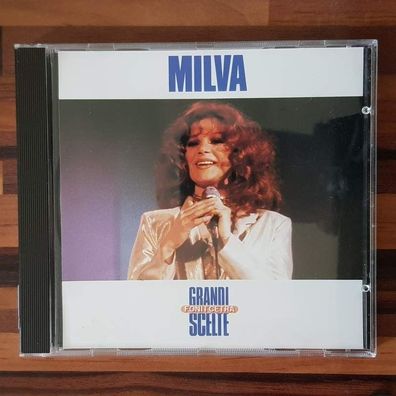 MILVA grandi scelte ITALY EX/VG+ (CD Album, Schlager, Fonit Cetra)