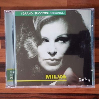 MILVA i grandi successi originali OPTI SE ITALY EX/EX (Doppel-CD, Schlager)