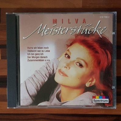 MILVA meisterstücke PMDC Germany EX/EX (CD Album, Schlager, Polydor, 2000)