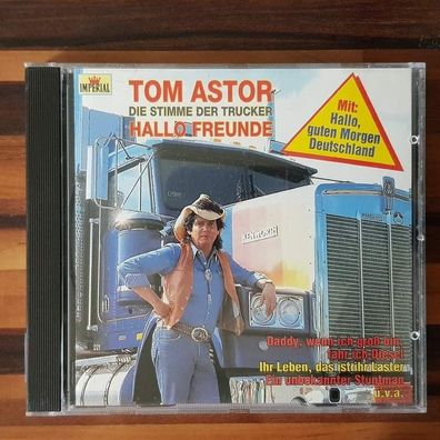 TOM ASTOR hallo freunde Austria EX/EX (CD Album, Country, Imperial, 1987)