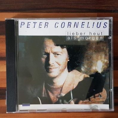 PETER Cornelius lieber heut als morgen EX/EX (CD Album, Electronic, EastWest)