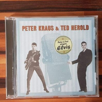 PETER KRAUS peter & ted singen elvis REM UML Germany EX/EX (CD Album)