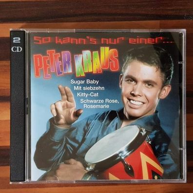 PETER KRAUS so kann's nur einer... PMDC Germany EX/VG+ (CD Album, Schlager)