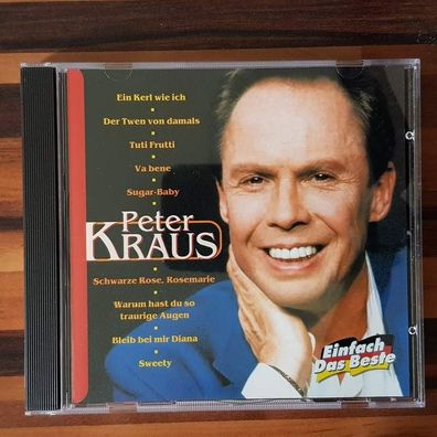 PETER KRAUS einfach das beste EX/EX (CD Album, Pop, Disky, 1997)