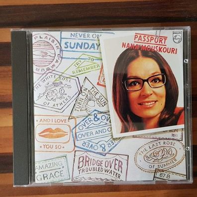 NANA Mouskouri passport PMDC FRANCE EX/EX (CD Album, Schlager, Philips)
