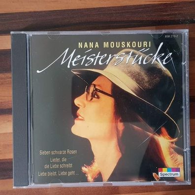 NANA Mouskouri meisterstücke PMDC Germany EX/EX (CD Album, Schlager, Spectrum)