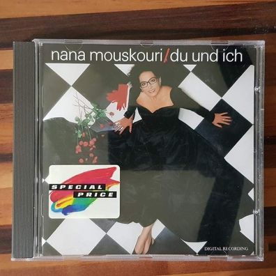 NANA Mouskouri du und ich Germany EX/VG+ (CD Album, Schlager, Mercury, 1987)