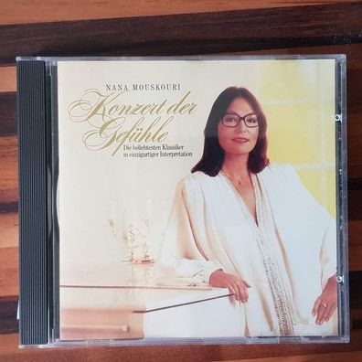 NANA Mouskouri konzert der gefühle PDO WGER EX/EX (CD Album, Schlager, Polystar)