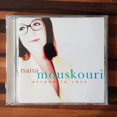 NANA Mouskouri return to love USA EX/EX (CD Album, Schlager, Philips, 1997)