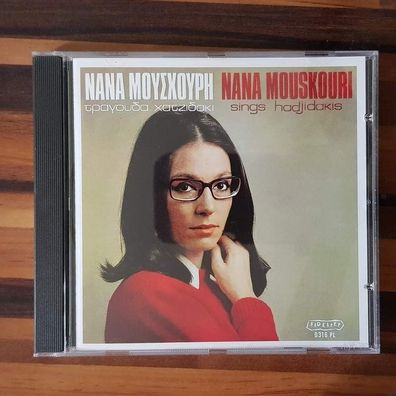 NANA Mouskouri ???????? ????????? = sings hadjidakis GREECE EX/EX (CD Album)