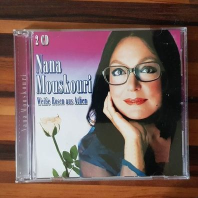 NANA Mouskouri weiße rosen aus athen EX/EX (Doppel-CD, Schlager, Topmaster Ltd.)