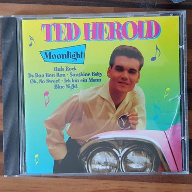 TED HEROLD moonlight PMDC Germany EX/EX (CD Album, Schlager, Polydor)