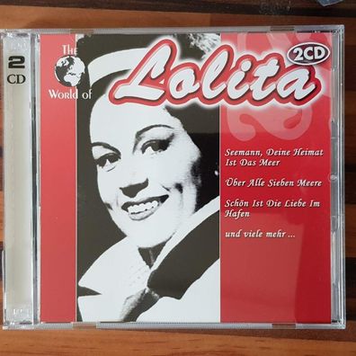 LOLITA the world of lolita Germany EX/EX (Doppel-CD, Schlager, ZYX-MUSIC GMBH)
