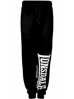 Lonsdale Jogginghose Logo Large Jogginghose normale Passform