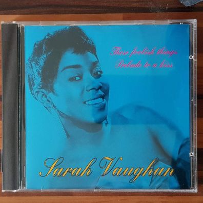 SARAH Vaughan these foolish things prelude to a kiss VG+/EX (CD Album, Jazz)