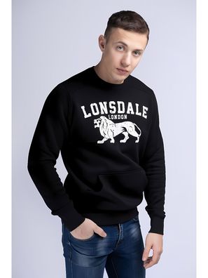 Lonsdale Sweatshirt Kersbrook Rundhals Sweatshirt schmale Passform