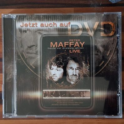PETER MAFFAY heute vor dreissig jahren Sonopress Germany EX/EX (CD Album, Rock)