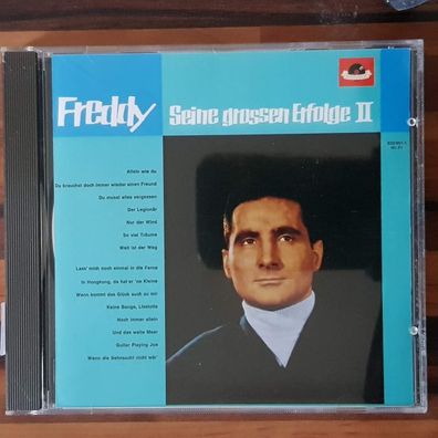 FREDDY QUINN seine grossen erfolge ii FULL SILVER PDO WGER EX/EX (CD Album)