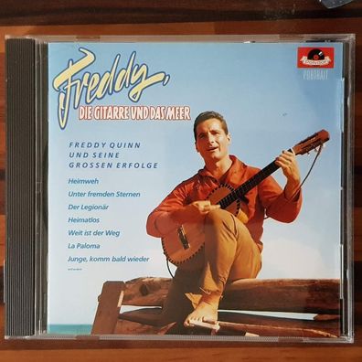 FREDDY QUINN freddy, die gitarre und das meer Germany EX/EX (CD Album, Schlager)