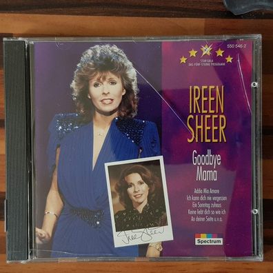 IREEN SHEER goodbye mama Germany VG+/VG+ (CD Album, Schlager, Spectrum)