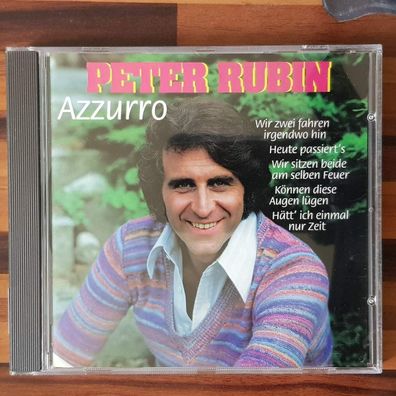 PETER RUBIN azzurro PMDC Germany EX/EX (CD Album, Schlager, Polydor)