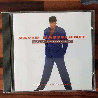 DAVID Hasselhoff you are everything Sonopress Germany EX/EX (CD Album, Pop)