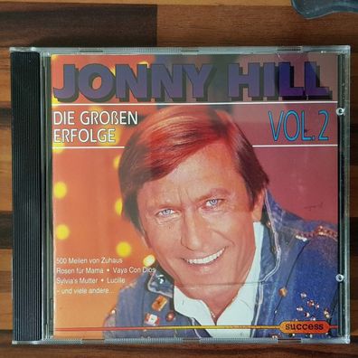 JONNY HILL die großen erfolge - vol. 2 CD PLANT EUROPE EX/EX (CD Album)