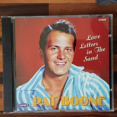 PAT BOONE love letters in the sand EX/VG+ (CD Album, Pop, Comet)