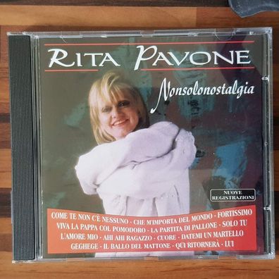 RITA PAVONE nonsolonostalgia ITALY EX/EX (CD Album, Schlager, Joker, 1997)