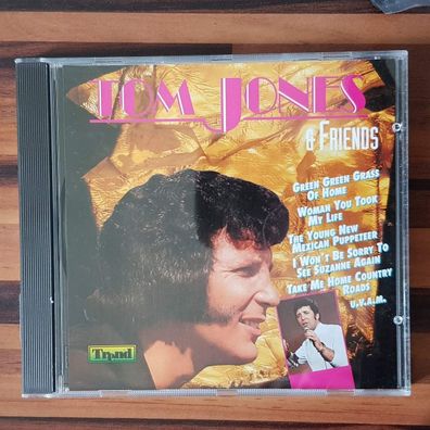 TOM JONES tom jones & friends VG+/VG+ (CD Album, Rock, Trend)