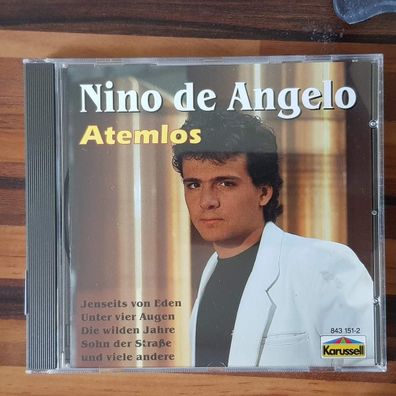 NINO DE ANGELO atemlos PMDC Germany VG/EX (CD Album, Pop, Karussell, 1990)